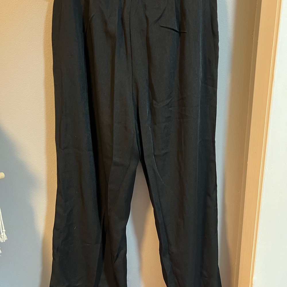Fashion Nova benji belted Black Trousers - Picture 4 of 4